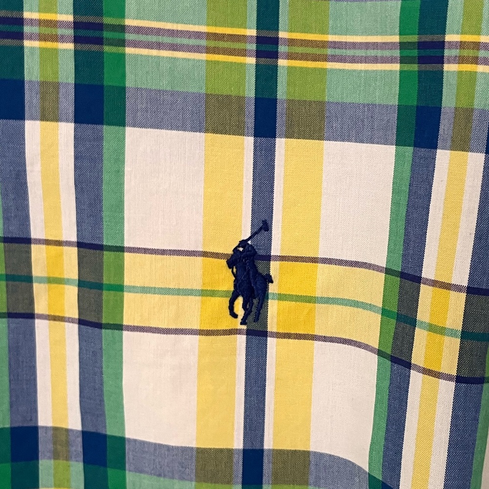 Ralph Lauren Men’s Plaid Button Down Long Sleeve Size Small - Picture 4 of 4